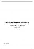 ALL (discount bundle) environmental economics