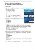 Test Bank for Pharmacology and the Nursing Process 10th Edition By Linda Lilley, Shelly Collins, Julie Snyder Chapter 1-58 |Complete Guide Newest Version 2023