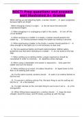 NOCTI Prep questions and answers well illustrated A+ Graded