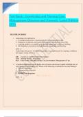 - Leadership and Nursing Care  Management Question and Answers, Latest Edition 2024