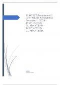 LLW2602 Assignment 1 (DETAILED ANSWERS) Semester 1 2024 - DISTINCTION GUARANTEED -