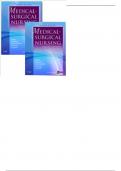 Medical surgical Nursing Assessment and Management Of Clinical Problems, 8th Edition  by Sharon L. Lewis - Test Bank