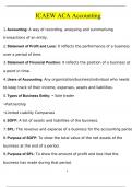 Summary ICAEW Business Planning Taxation - BPT Open Book Notes 2024 (Achieved 89%) - ACA Professional Level