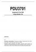PDU3701 Assignment 2 Solutions Year 2024
