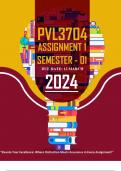 PVL3704 ASSIGNMENT 1 SEMESTER 1 - 2024