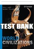 Test Bank For World Civilizations - 8th - 2018 All Chapters - 9781305959873