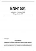 ENN1504 Assignment 1 Solutions Semester 1 2024