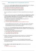 HESI Leadership Version 1 & 2 Exam Questions and Answers