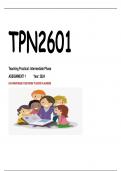 TPN2601 ASSIGNMENT 1 2024