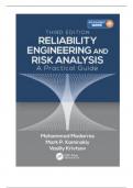 Solution Manual for Reliability Engineering and Risk Analysis A Practical Guide, 3rd Edition By Modarres, Kaminskiy)