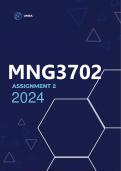 MNG3702 Assignment 2 Due April 2024