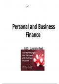 Personal and Business Finance Unit 3 – Exam Q&A