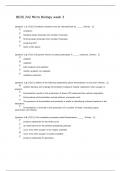 BIOS 242 Microbiology Week 3 Quiz (Version 2), Chamberlain. Best document for exam.