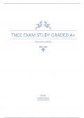 TNCC EXAM STUDY GRADED A+