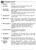 BIOD 210 Module 2 Study guide Mendelian Genetics (Portage learning)