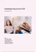 Project - Verpleegkundig proces - GGZ&VGZ - verpleegkunde jaar 2