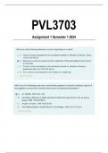 PVL3703 Assignment 1 Solutions Semester 1 2024