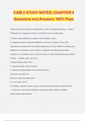 CAIB 2 STUDY NOTES; CHAPTER 4 Questions and Answers 100% Pass