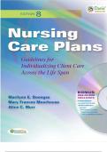 Nursing Care Plans Guidelines for Individualizing Client Care Across the Life Span
