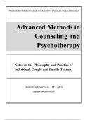 THE PHILOSOPHY AND PRACTICE  OF PSYCHOTHERAPY