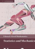 Edexcel Statistics and Mechanics Year 2 Textbook