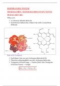 RESPIRATORY SYSTEM HEMOGLOBIN / HAEMOGLOBIN STUDY NOTES