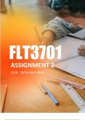 FLT3701 Assignment 2 Due 25 May 2024