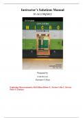  Manual For Exploring Microeconomics, 6th Edition Robert L. SextonColin C. KovacsPeter N. Fortura Instructor Manual