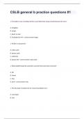 CSLB general b practice questions #1 question n answers graded A+