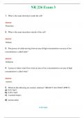 NR 226  (Latest 2024 / 2025) Exam 3  Questions & Answers with rationales 