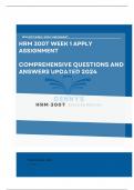 HRM 300T Week 1 Apply Assignment Questions and Answers 100% Accuracy (Updated 2024)|The results of unethical behavior in a business can be catastrophic, both financially and in reputation. Clearwater Electronics currently has a solid reputation as an ethi