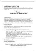 Employment Law for Business, 10th Edition, Dawn Bennett-Alexander 2024 All Chapters A  ( In Bundle )