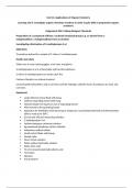 BTEC Applied Science Level 3 Unit 14 Applications of Organic Chemistry Learning Aim D