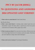 PPCT BY JACOB (HFRG) 70+ QUESTIONS AND ANSWERS 2024