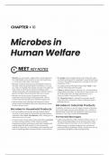 microbes in human welfare short notes with mastering multiple choice questions for best preparation
