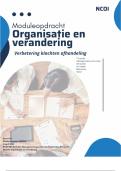 NCOI module Organisatie en Verandering 2024 geslaagd / Afhandeling klachten / 7S model, INK model, De Caluwe, Berenschot etc. / Cijfer 8,5