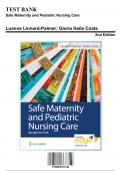 Test Bank for Safe Maternity and Pediatric Nursing Care, 2nd Edition by Linnard palmer, 9780803697348, Covering Chapters 1-38 | Includes Rationales
