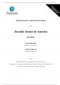 Test Bank For Juvenile Justice In America, 9th Edition by Clemens Bartollas 2024