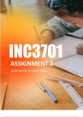INC3701 Assignment 2 Due 21 May 2024