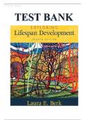 Test Bank for Exploring Lifespan Development 4th Edition by Laura E. Berk ISBN 978-0134419701 Complete Guide A+||Latest 2024