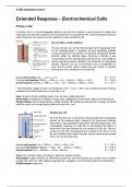 ATAR Chemistry Unit 3 - Electrochemical Cells