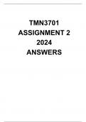 TMN3701 ASSIGNMENT 2 ( ANSWERS) 2024
