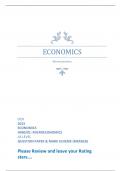 OCR 2023 ECONOMICS H060/01: MICROECONOMICS AS LEVEL QUESTION PAPER & MARK SCHEME (MERGED)