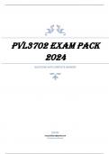 PVL3702 EXAM PACK 2024