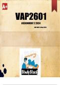 VAP2601 Assignment 2 2024 (ANSWERS)