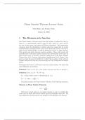 MATH 113 PRIME NUMBER THEOREM LECTURE NOTES 2024