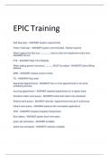 EPIC Training