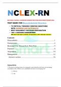 NCLEX RN MUSCULOSKELETAL DISORDERS QUESTIONS AND ANSWERS WITH RATIONALES