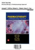 Test Bank for Pharmacotherapy: A Pathophysiologic Approach, 10th Edition by Yee, 9781259587481, Covering Chapters 1-144 | Includes Rationales