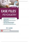 CASE   FILES PSYCHIATRY, THIRD EDITION (LANGE CASE FILES) 2024-2025 60 Cases with USMLE style questions helps you master core competencies to excel in the clerkship and ace the shelf exam  Clinical pearls highlight key points  Primer teaches you how to ap